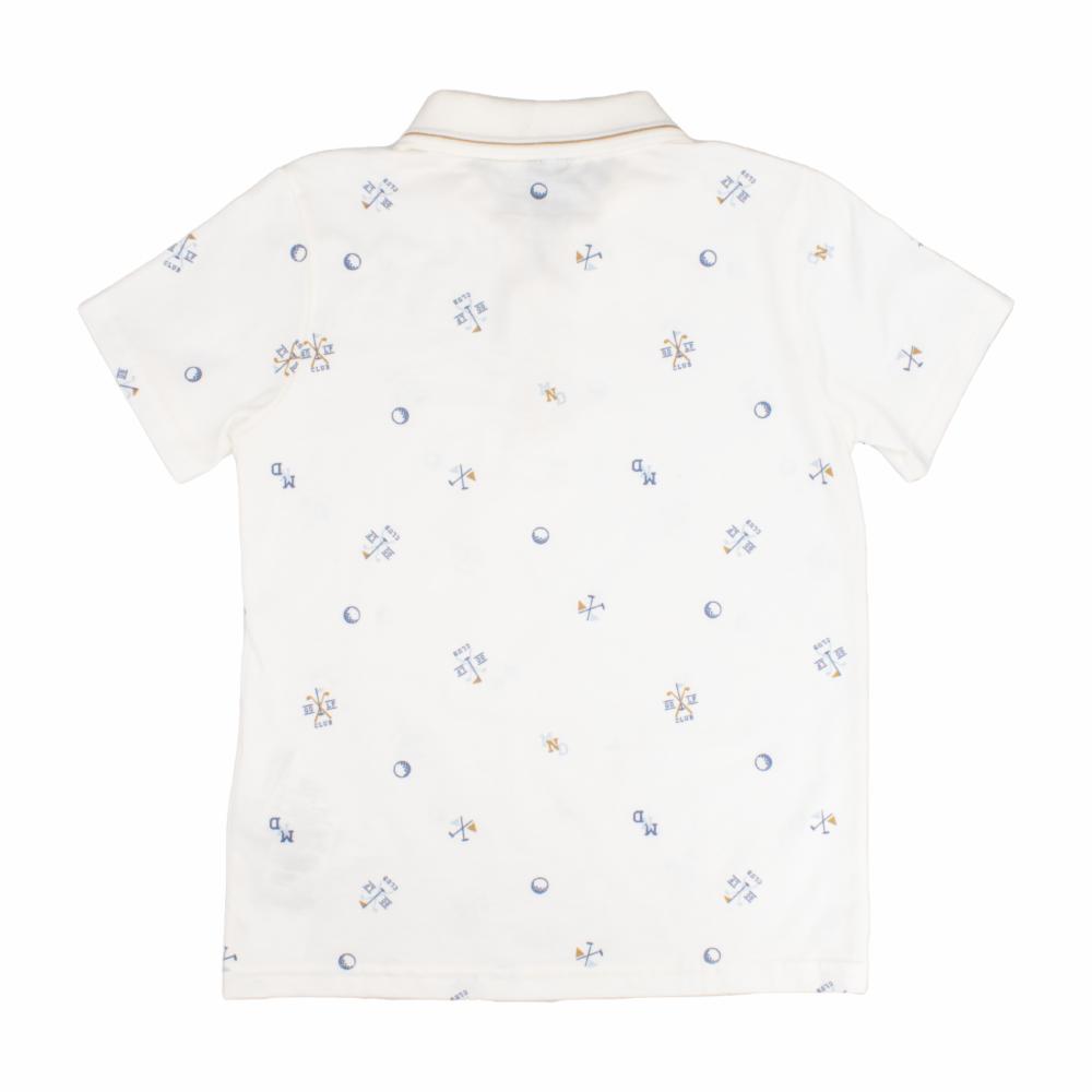 Conjunto Polo Manga Corta Y Bermuda Marfil MUNDI - Imagen 4