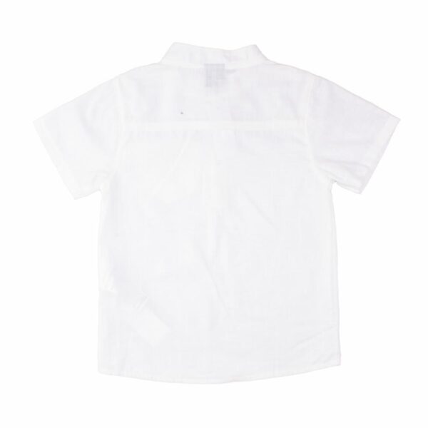 Conjunto Camisa Manga Corta Y Bermuda Marfil MUNDI - Imagen 3