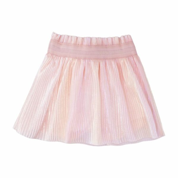 Conjunto Blusa Manga Corta Y Falda Rosada - Imagen 3