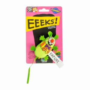 Juguete Para Gatos Con Forma De Ratón Clásico Fat Cat CHUCKIT! Unidad