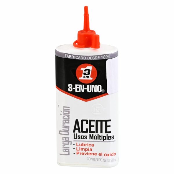 Lubricante En Aceite 90Ml 3 EN 1 Unidad