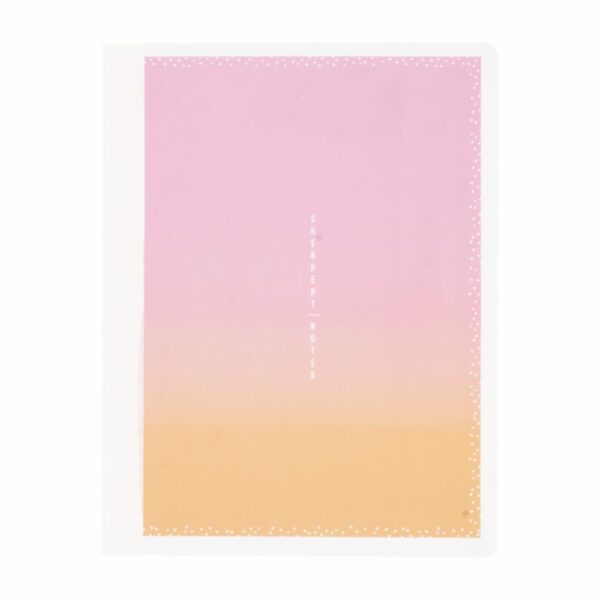 Libreta Colores Pastel SHERBERT NOTES Unidad