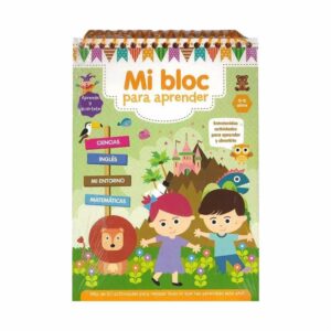 Libros Mi Bloc Para Aprender 5-6 Años SILVER DOLPHIN 64 Páginas