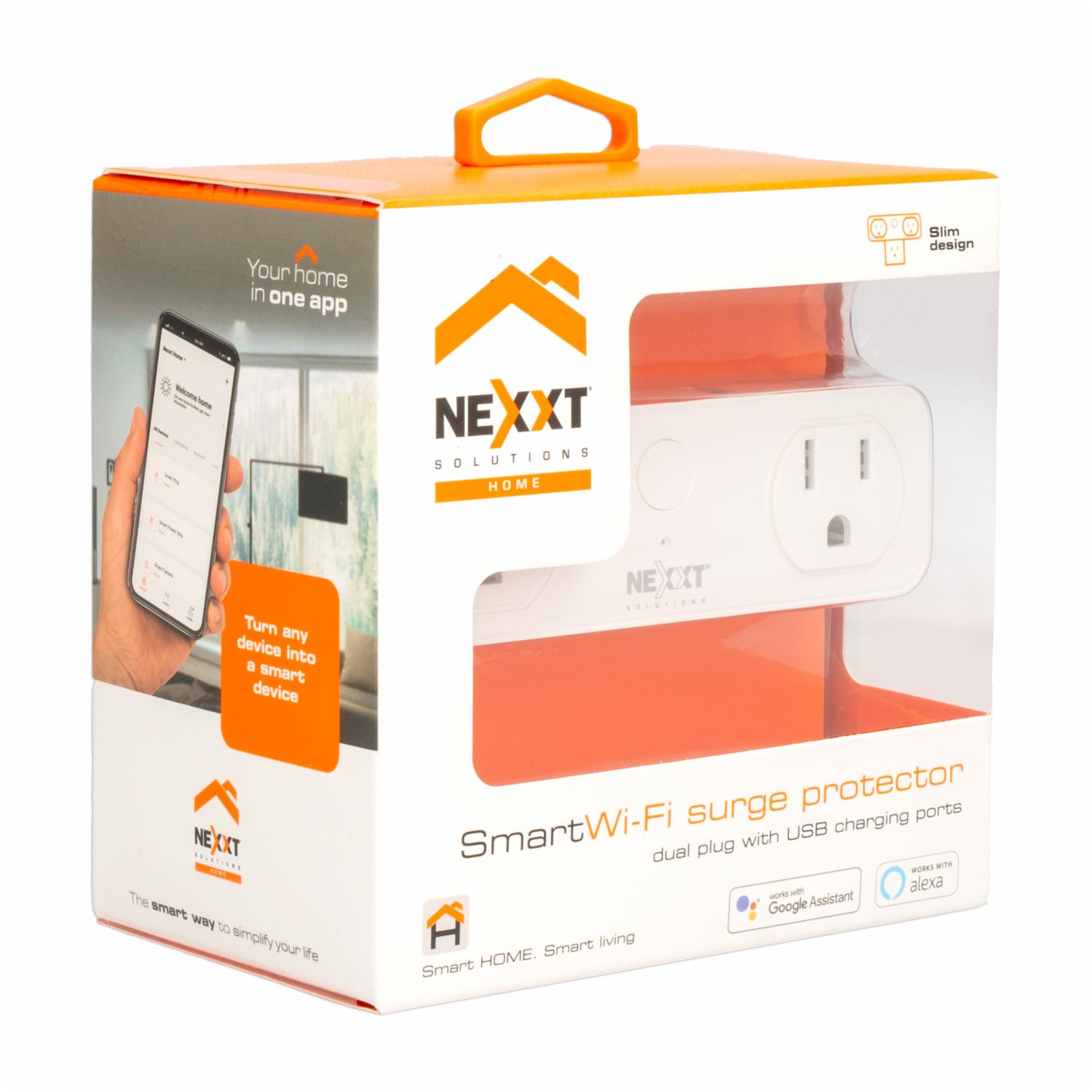 Protector De Tomacorriente Smart Wi-Fi NEXXT 120 v