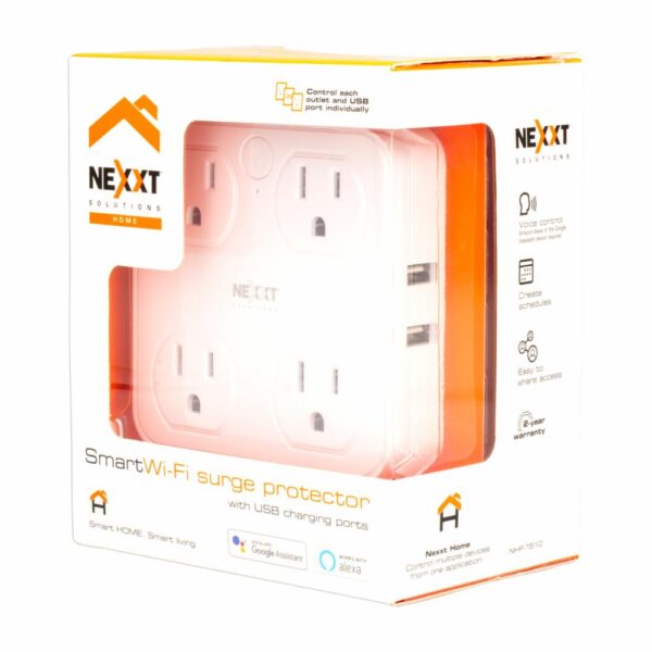 Enchufe Protector Smart Tomacorriente Cable S/Ftp De 4 Pares Cat6A NEXXT 100 - 240 v - Imagen 4
