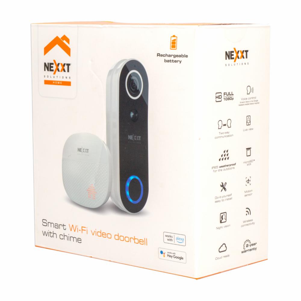 Timbre Inteligente Con Cámara Conexión Wi-Fi NEXXT 1080 p - Imagen 4