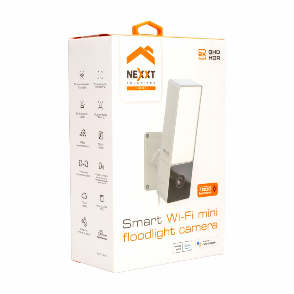 Cámara De Vigilancia Smart Exterior Con Luz 2K Sirena Integrada NEXXT 2K - Imagen 3