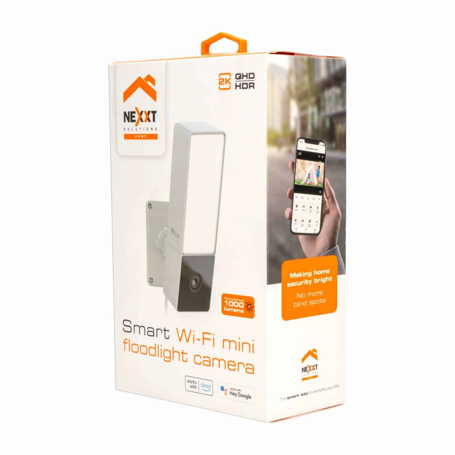 Cámara De Vigilancia Smart Exterior Con Luz 2K Sirena Integrada NEXXT 2K - Imagen 4