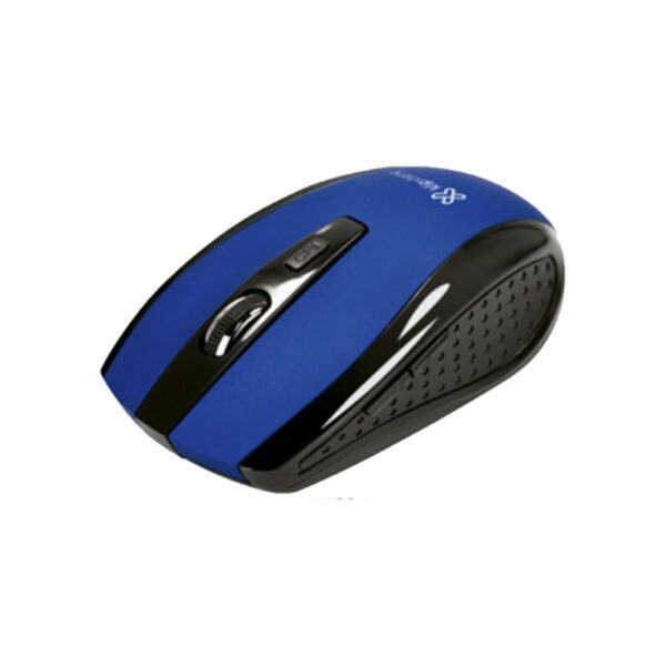 Mouse Óptical Azul Klever KLIP Inalámbrico
