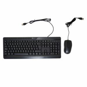 Teclado Con Mouse KCK-251S KLIP Con Cable