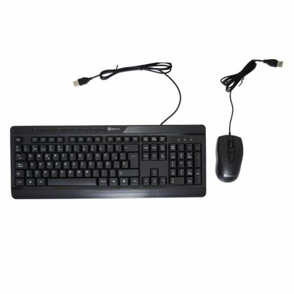 Teclado Con Mouse KCK-251S KLIP Con Cable