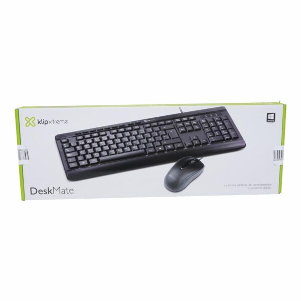 Teclado Con Mouse KCK-251S KLIPXTREME Con Cable - Imagen 4