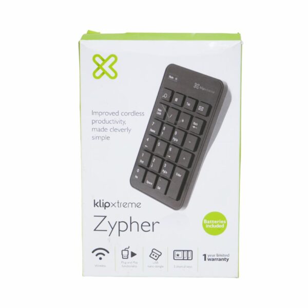 Teclado Numérico KLIP Inalámbrico