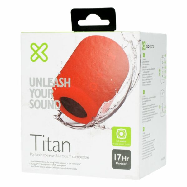 Parlante Titan KBS-200RD KLIPXTREME Rojo - Imagen 5