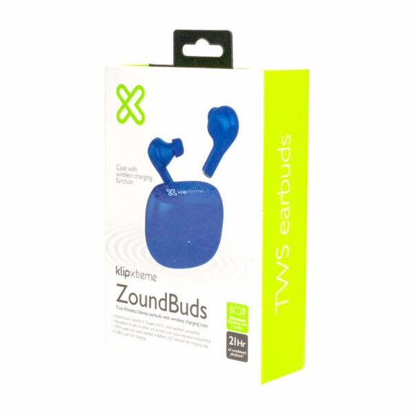 Audífonos ZoundBuds KTE-250BL KLIPXTREME Wireless