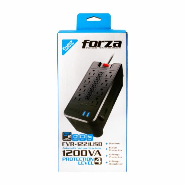 Regulador FVR-1221USB VOLT REG FORZA 120V