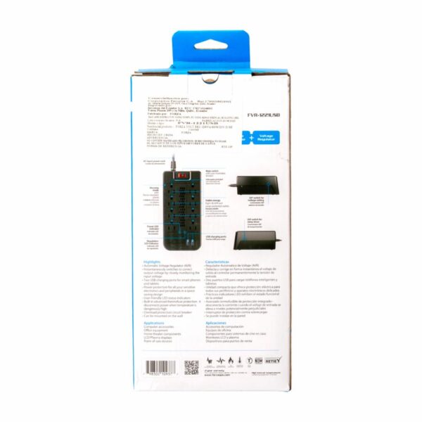 Regulador FVR-1221USB VOLT REG FORZA 120V - Imagen 3