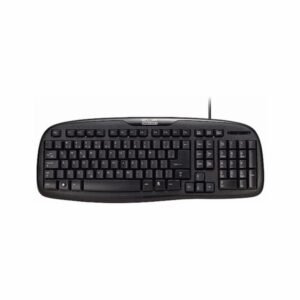 Teclado Resiste Agua Negro KLIP USB
