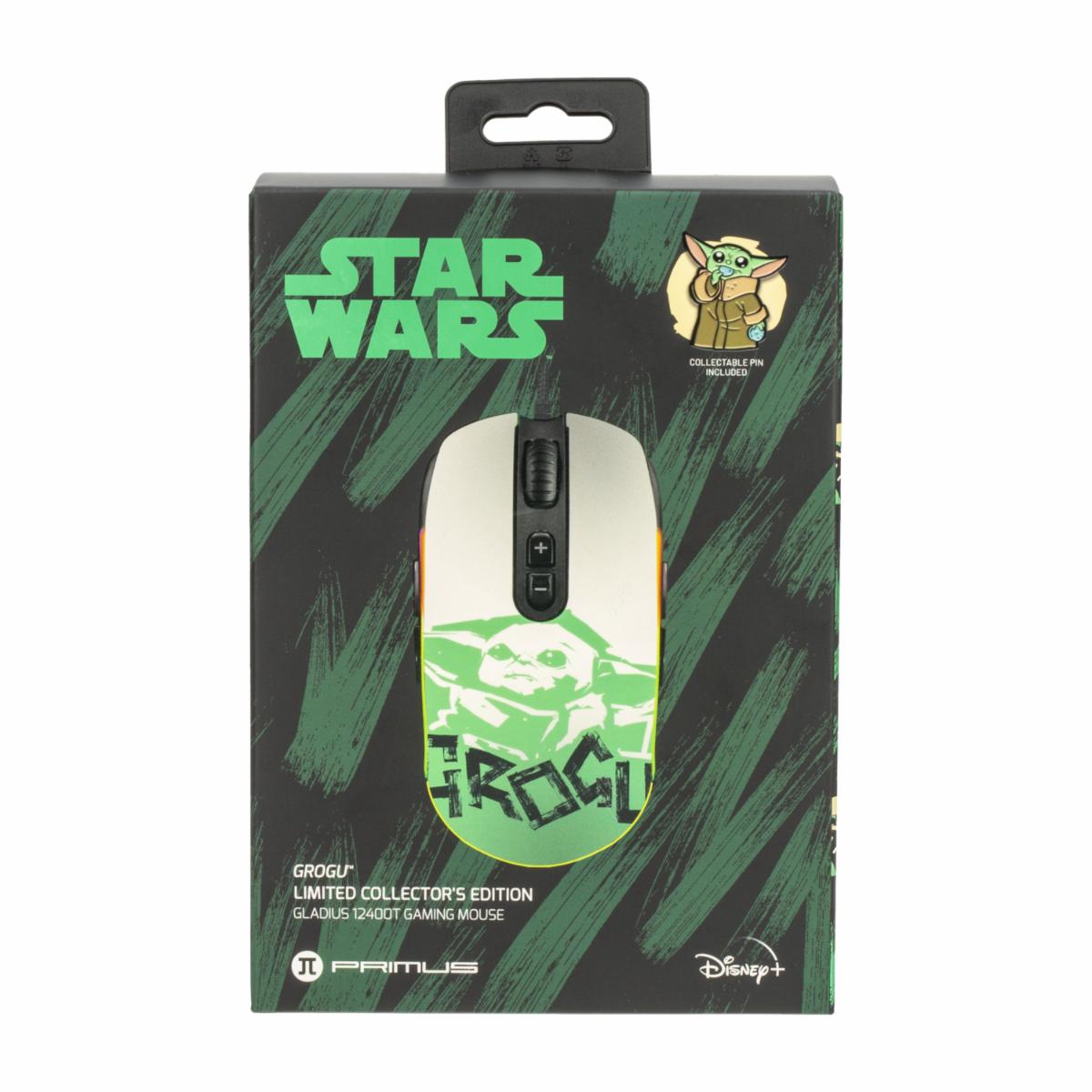 Mouse Gaming Grogu PMO-S203GR PRIMUS Con Cable