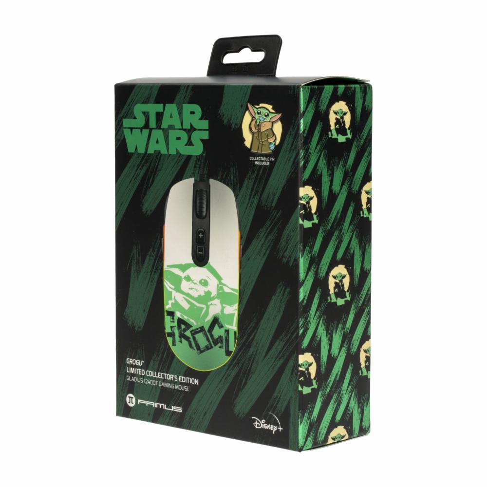 Mouse Gaming Grogu PMO-S203GR PRIMUS Con Cable - Imagen 4