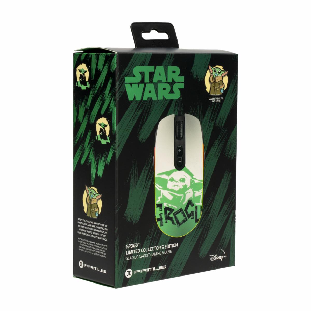 Mouse Gaming Grogu PMO-S203GR PRIMUS Con Cable