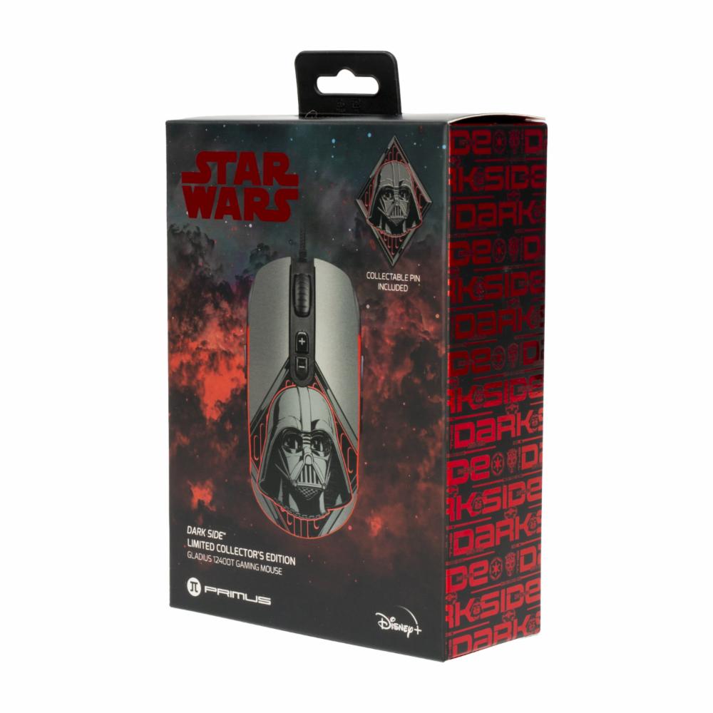 Mouse Gaming Dark Side PMO-S203DS PRIMUS Con Cable - Imagen 4