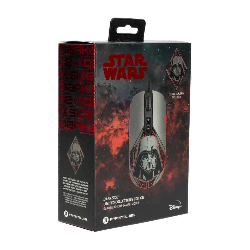 Mouse Gaming Dark Side PMO-S203DS PRIMUS Con Cable - Imagen 5