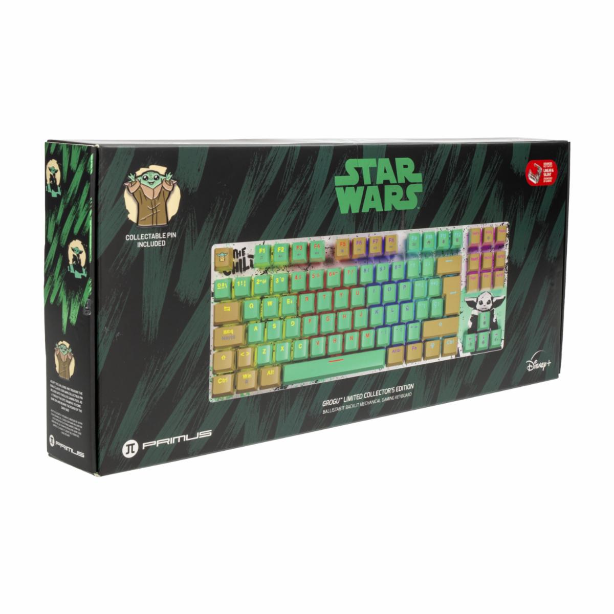 Teclado Gaming Grogu PKS-S080GRG-S PRIMUS Con Cable