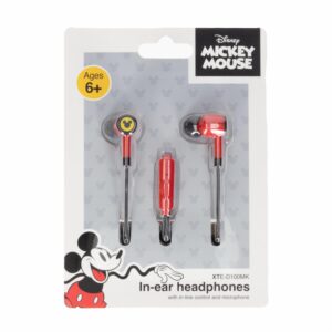 Audífonos Con Micrófono Azul DISNEY Con Cable