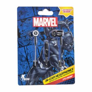 Audífonos Black Panter Marvel MM004XTK73 XTECH Con Cable