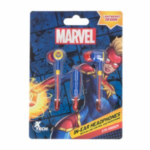 Audífonos Capitana Marvel MM004XTK74 XTECH Con Cable