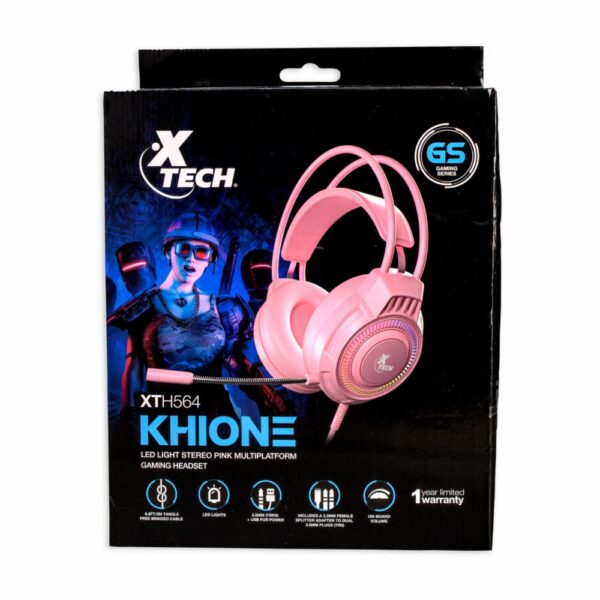 Audífonos Gaming KHIONE XTH-564 XTECH Con Cable - Imagen 3