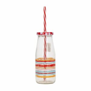 Vaso Con Sorbete Con Rayas Colores CERVE 450CC