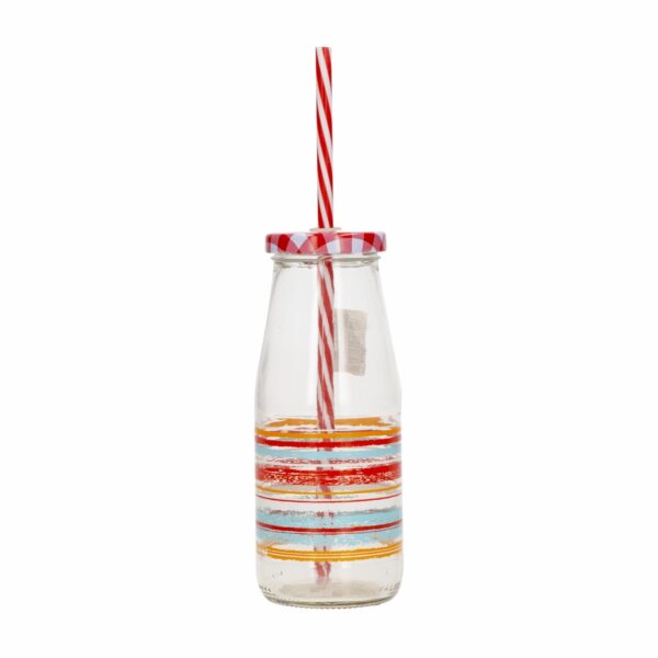 Vaso Con Sorbete Con Rayas Colores CERVE 450CC