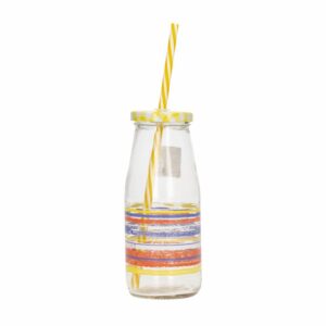 Vaso Con Sorbete Con Rayas Colores CERVE 450CC