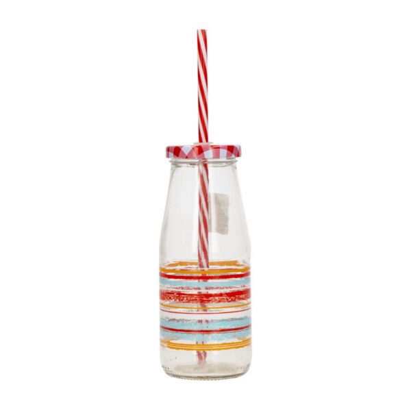 Vaso Con Sorbete Con Rayas Colores CERVE 450CC - Imagen 2