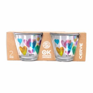 Taza Love Rainbow Setx2 CERVE 280 cc