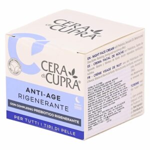 Crema Facial Regeneradora Noche Anti-Age CERA DI CUPRA 50 Ml