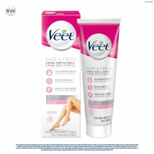 Crema Depiladora Corporal De Pure Y Fresh VEET 100 Ml