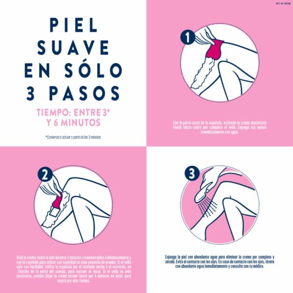 Crema Depiladora Corporal De Pure Y Fresh VEET 100 Ml - Imagen 5
