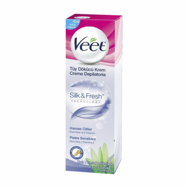 Crema Depiladora Corporal Para Piel Sensible VEET 100 Ml