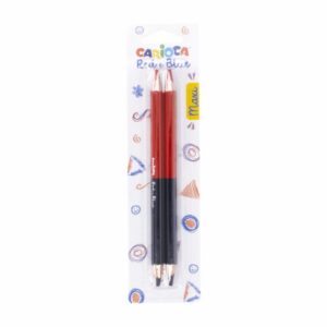 Lapices Bicolor Maxi Rojo Y Azul CARIOCA X 2 Uds