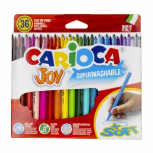Marcadores Superlavables CARIOCA X 36 Uds