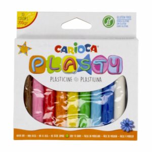 Plastilina Colores Surtidos CARIOCA 10 Uds X 200G