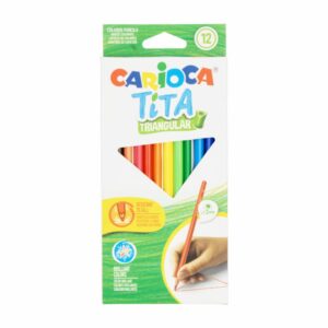 Lápices De Color Tita Triangular CARIOCA X12 Uds