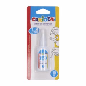 Corrector 2 En 1 Tipo Bolígrafo Y Pincel CARIOCA 1 X 10 ML