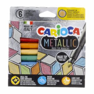 Marcadores Metalicos CARIOCA X 6 Uds