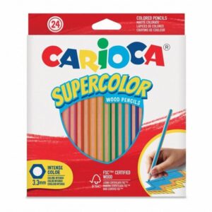 Lapices De Colores Supercolor CARIOCA X 24 Uds