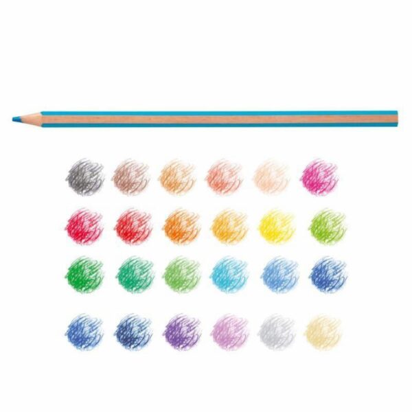 Lapices De Colores Supercolor CARIOCA X 24 Uds - Imagen 2