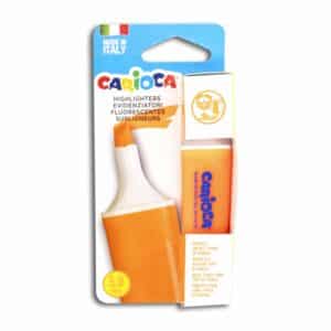 Resaltador Neon Naranja CARIOCA Unidad